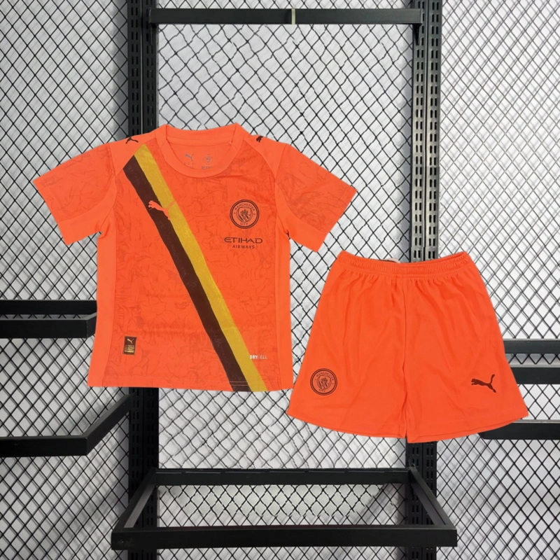 2025-26 Manchester City KidSuper kids Football jersey