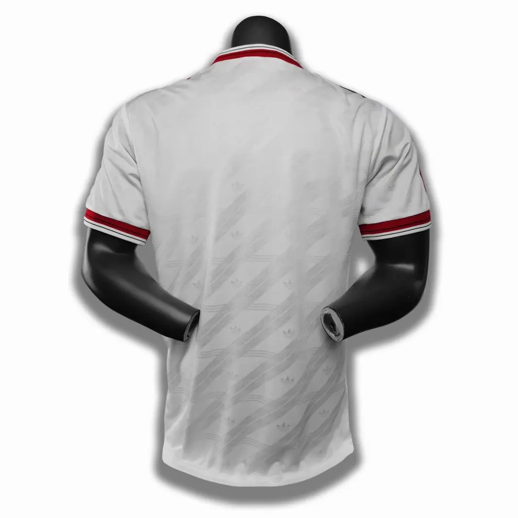 retro 1986-88 Manchester United away retro football jersey Fan version