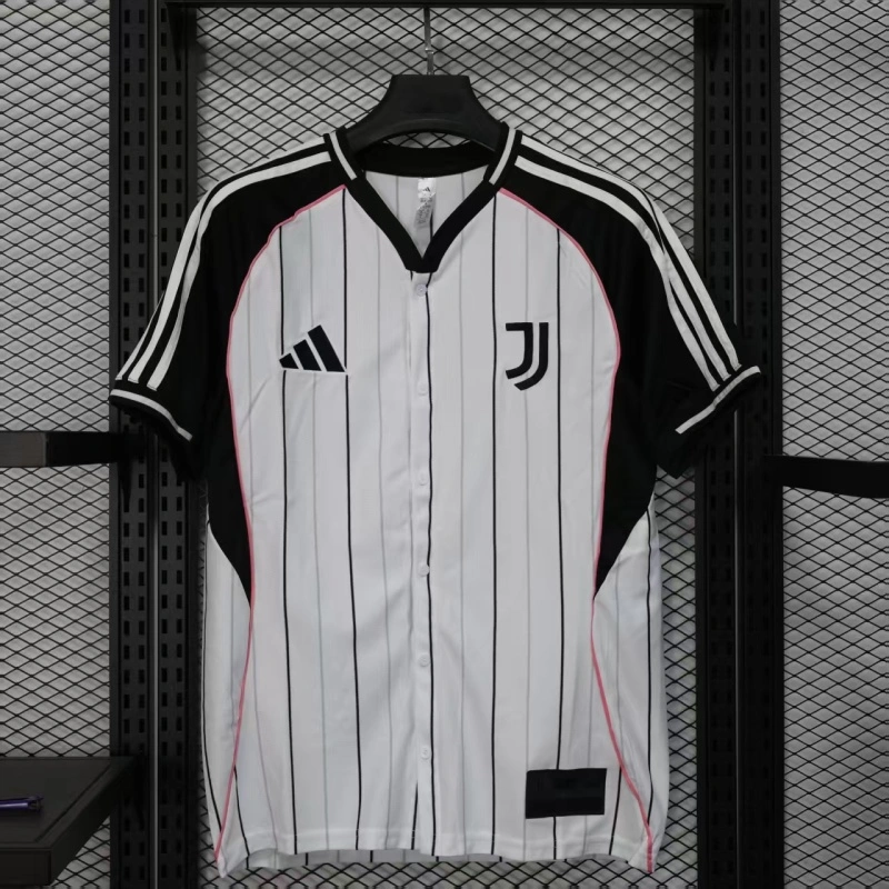 2025-26 Juventus Baseball uniform Football jersey