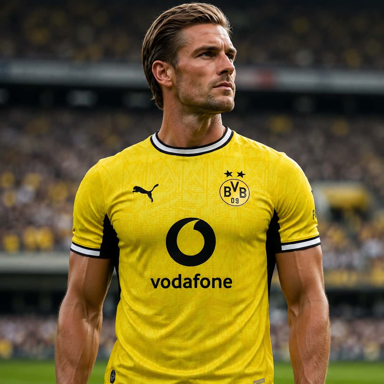 2026/27 Bundesliga Dortmund Team Home Football Jersey Player Version - JerseyFun