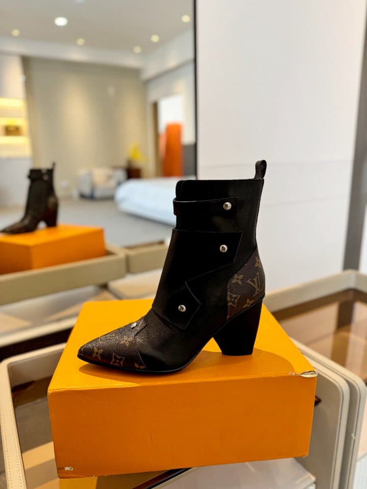 Louis Vuitton Trinity Boot Monogram And Black