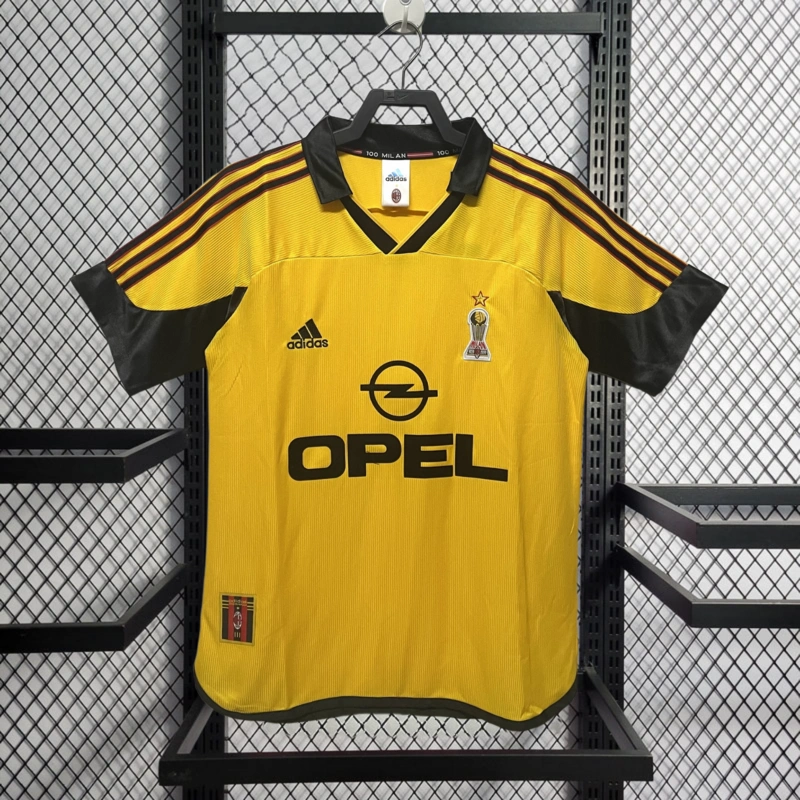 Retro 1999-00 AC Milan Away football jersey retro
