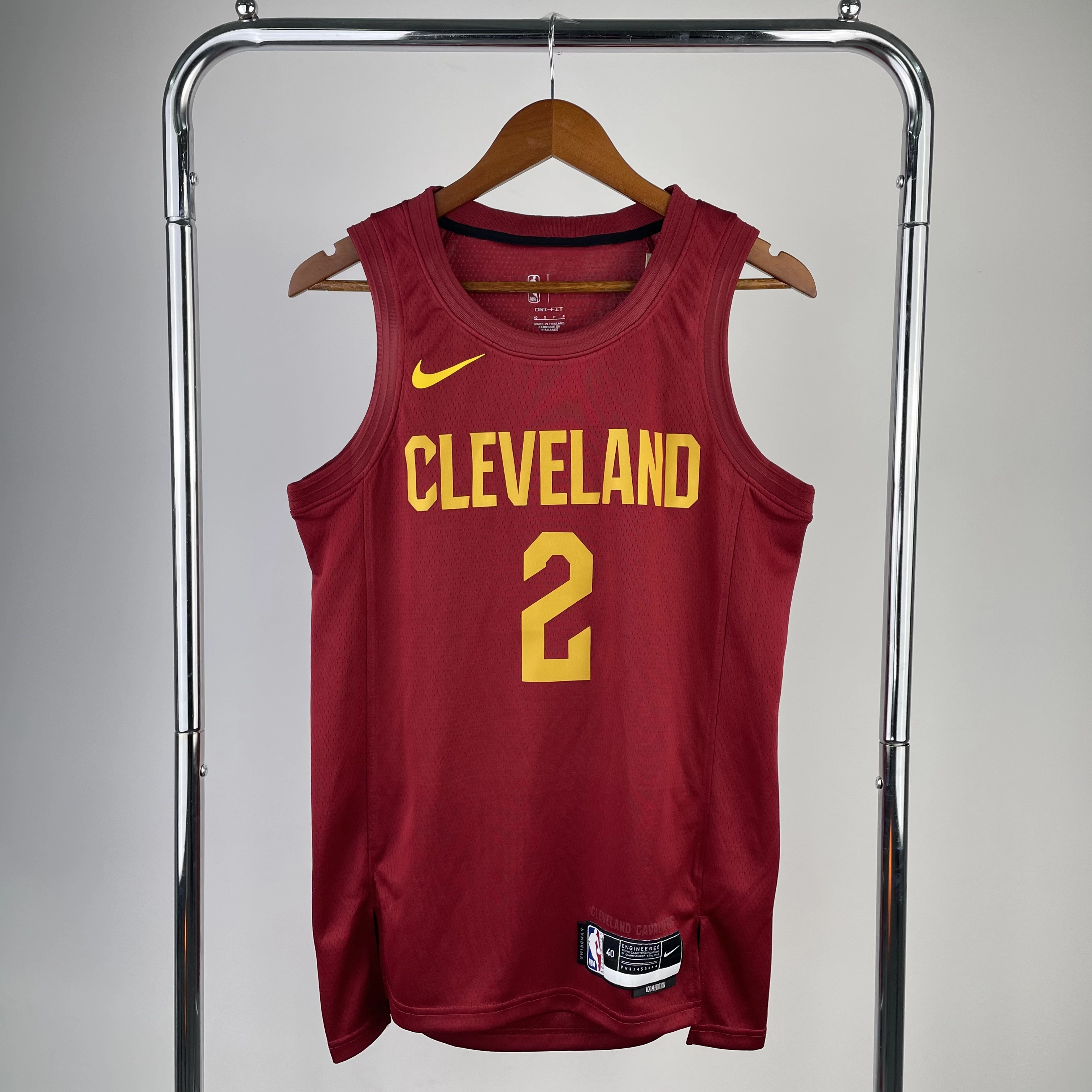 2023 NBA Cleveland Cavaliers (2 IRVING) Basketball Jersey