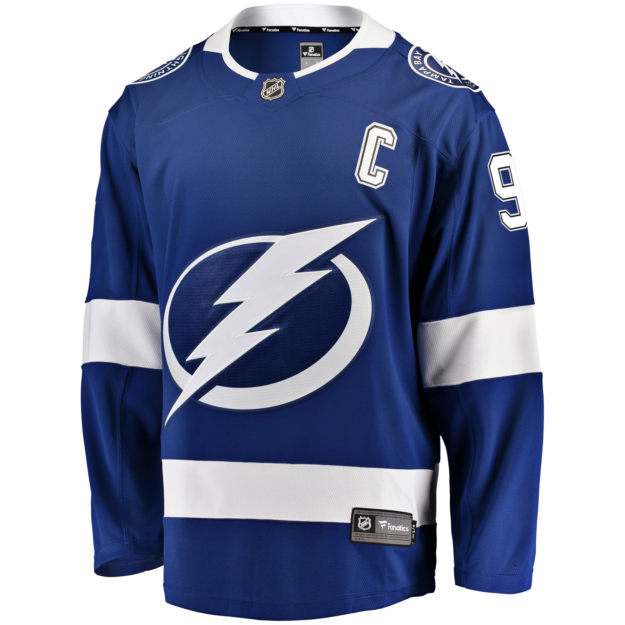 Steven Stamkos Tampa Bay Lightning Fanatics Breakaway Player Jersey – Blue