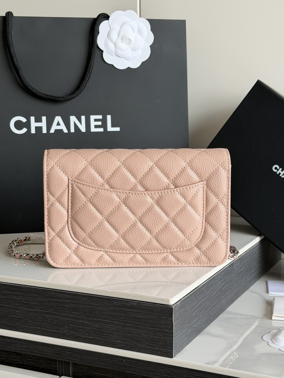 25C/26C Wallet On Chain（Nude Pink）