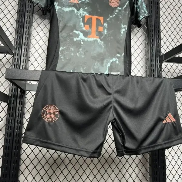 2024/2025 Kids Size Bayern Munich Away Football Jersey 1:1 Thai Quality