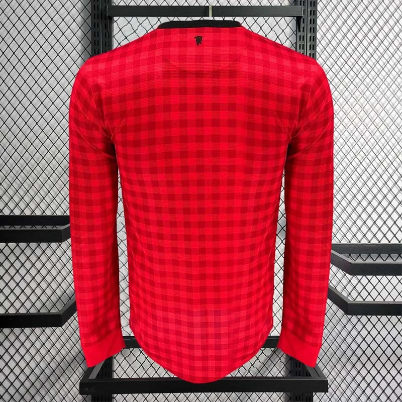 Retro Player 2012-13 Manchester United home Long Sleeve Football jersey retro