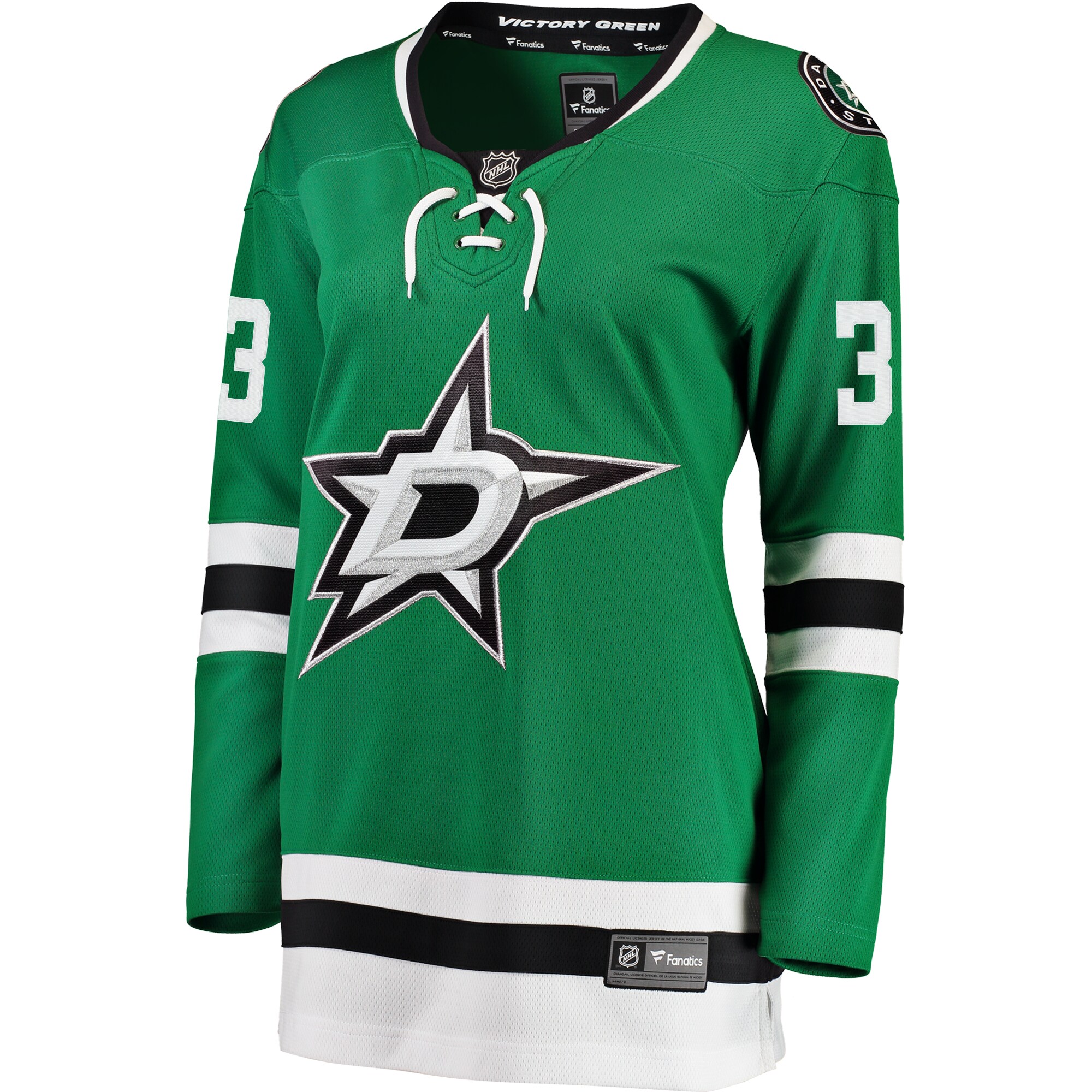 John Klingberg Dallas Stars Fanatics Women’s Breakaway Player Jersey – Kelly Green