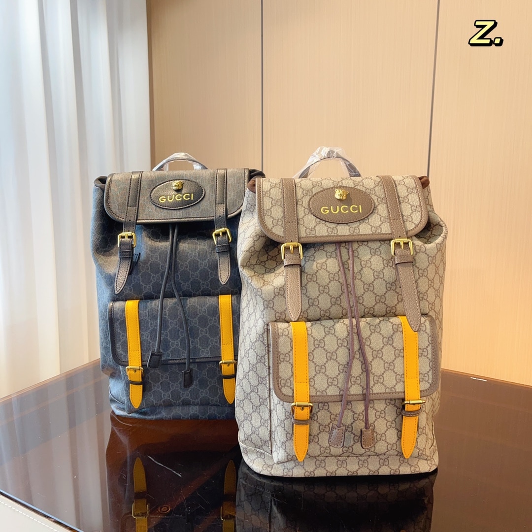 Gucci Soft Gg Supreme Backpack Beige 41Cm 473869 K9Rit 8857