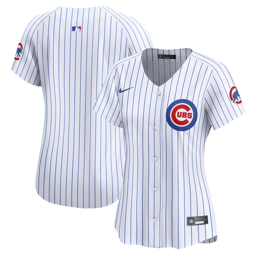 Chicago Cubs Women's Home Limited Jersey White