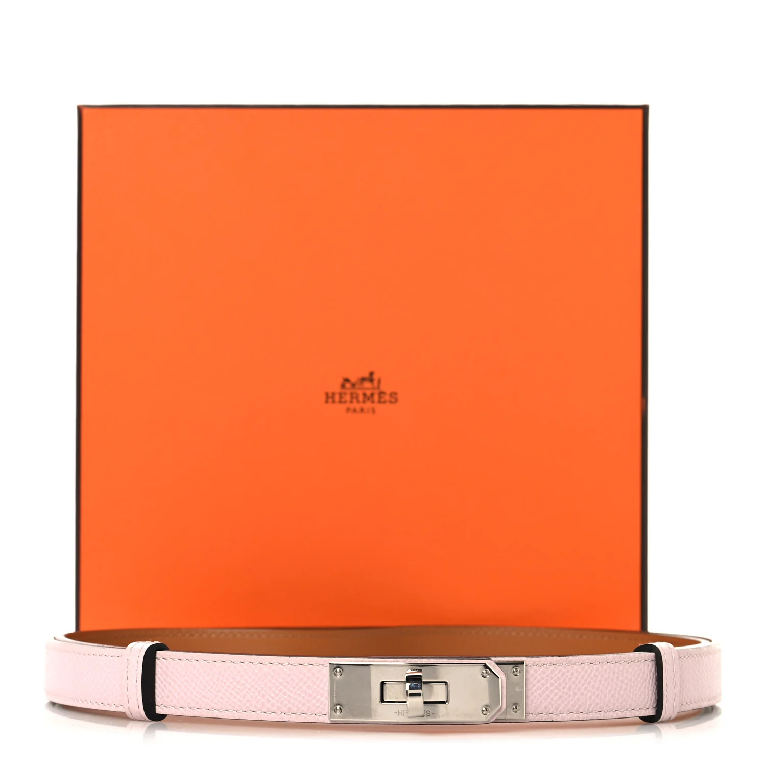 Epsom Kelly Belt Mauve Pale