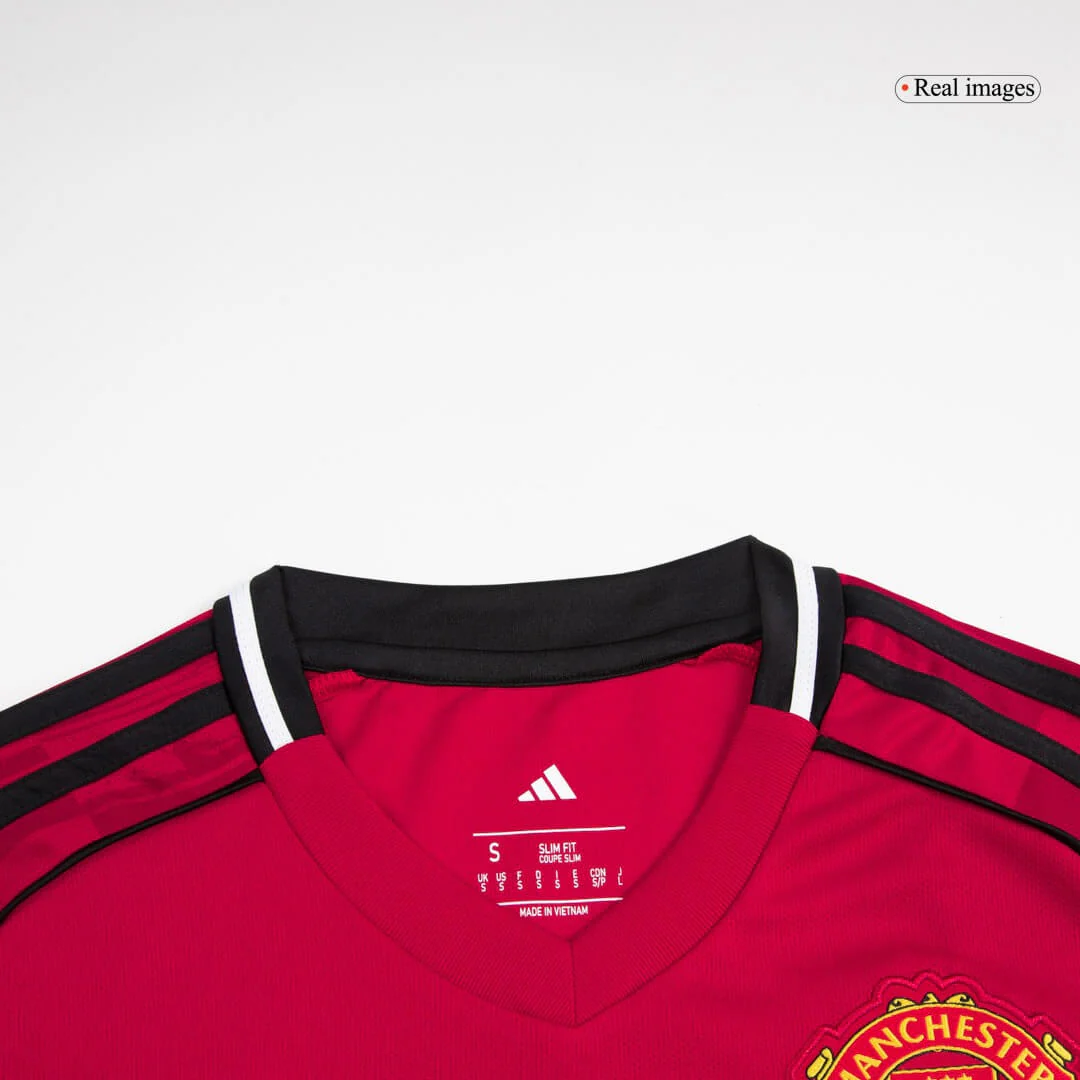 Cunha #10 Manchester United Home Soccer Jersey 2025/26
