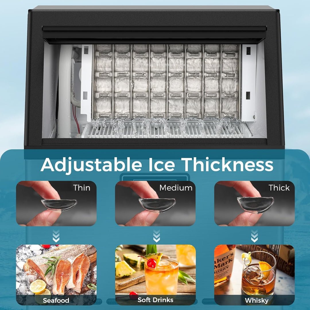 🔥clearance sale🔥 100LBS/200LBS/265LBS  Freestanding Commercial Ice Maker