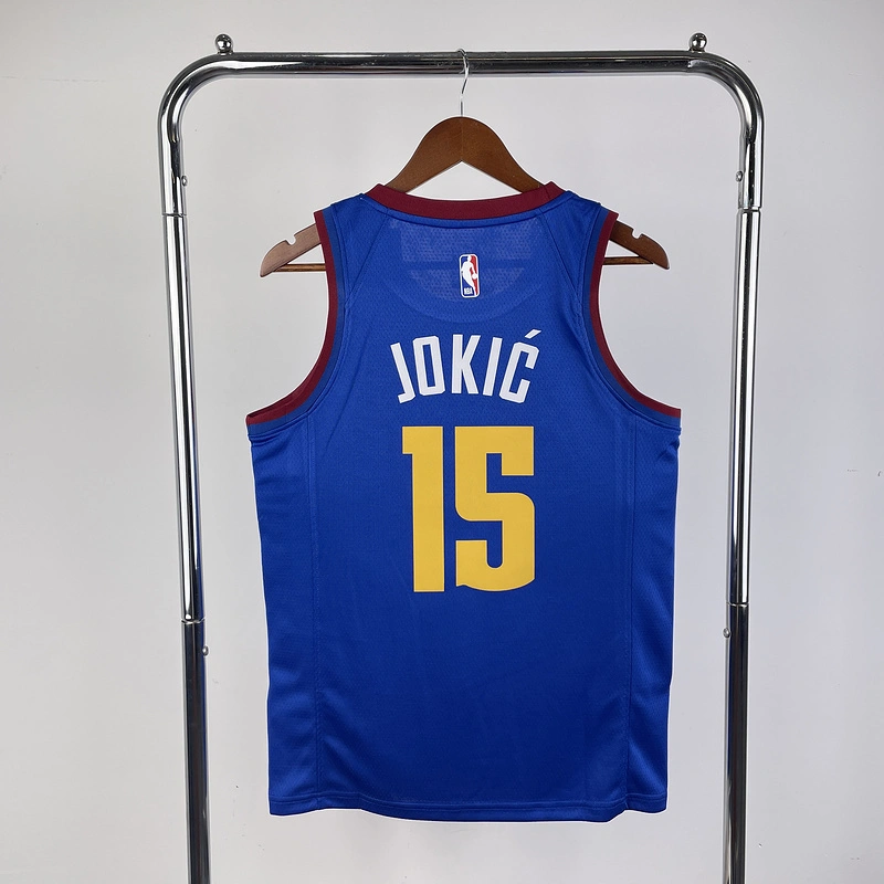 2023 NBA Denver Nuggets 15 JOKIC Basketball Jersey