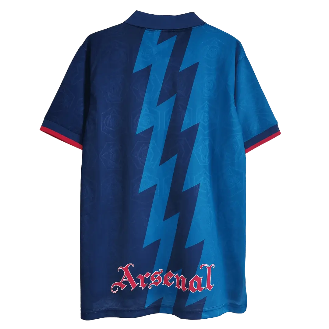 BERGKAMP #10 Arsenal 1995/96 Away Retro Soccer Jersey