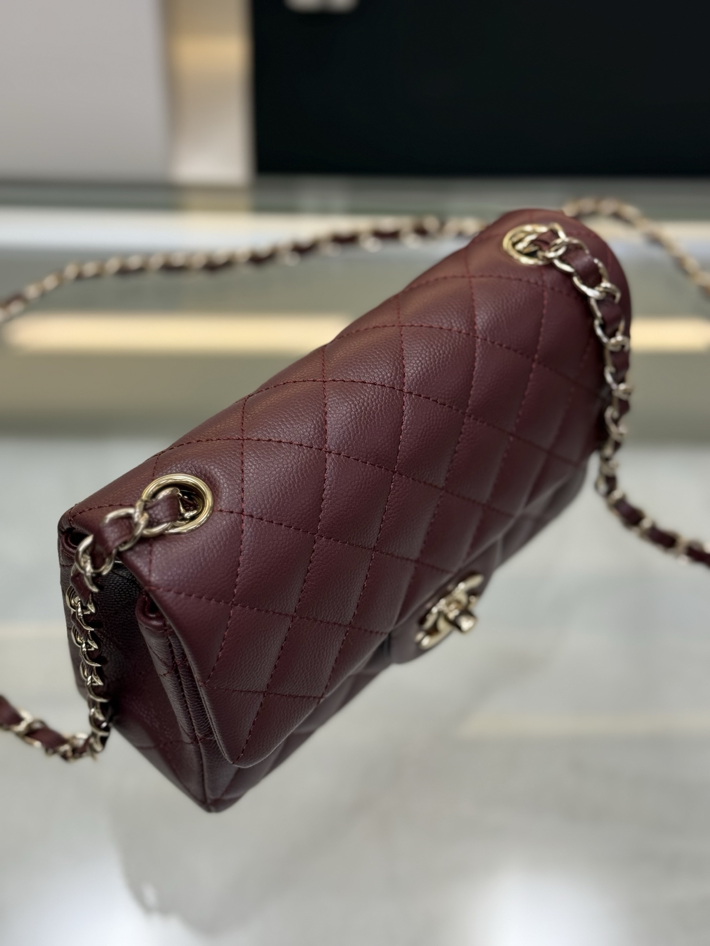 Classic Flap Bag（Burgundy）