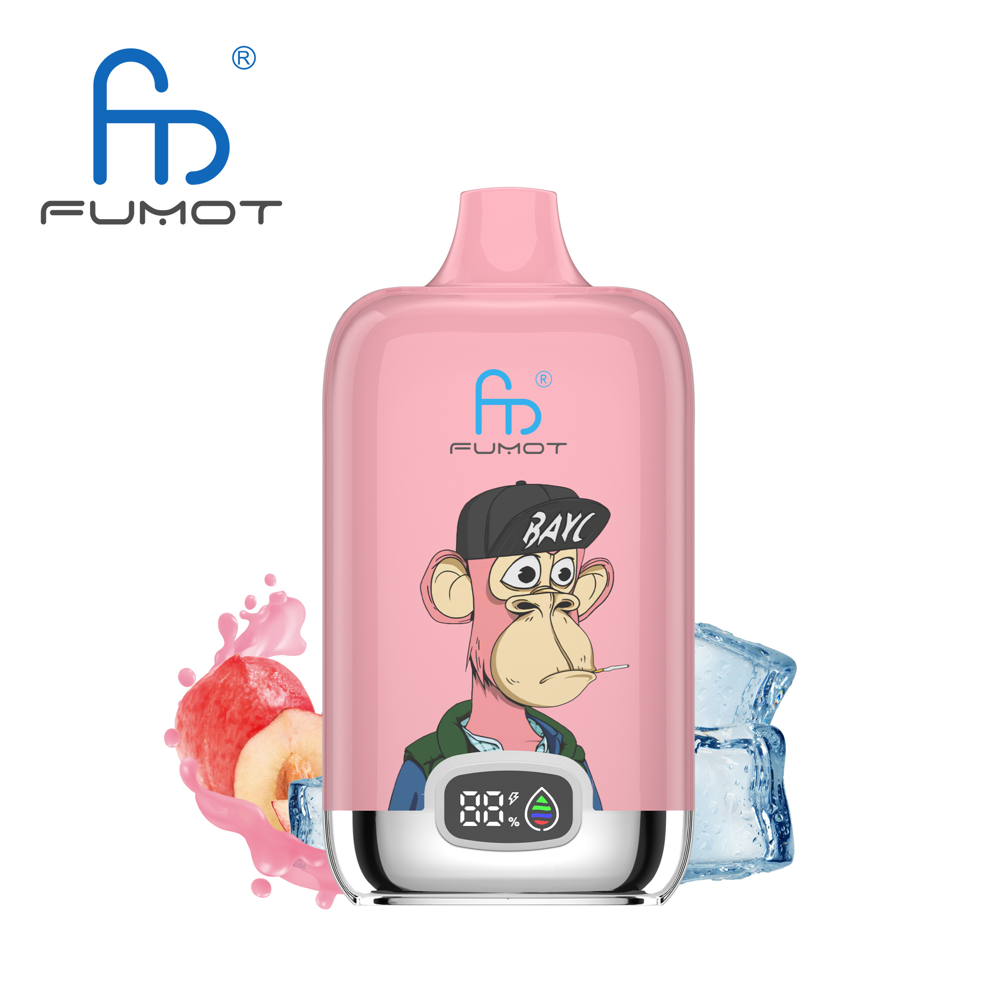 Fumot Digital Box 12000 Puffs Disposable Vape