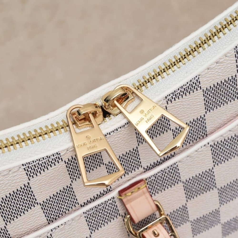 Louis Vuitton Odéon Shoulder Bag Damier Azur 26Cm