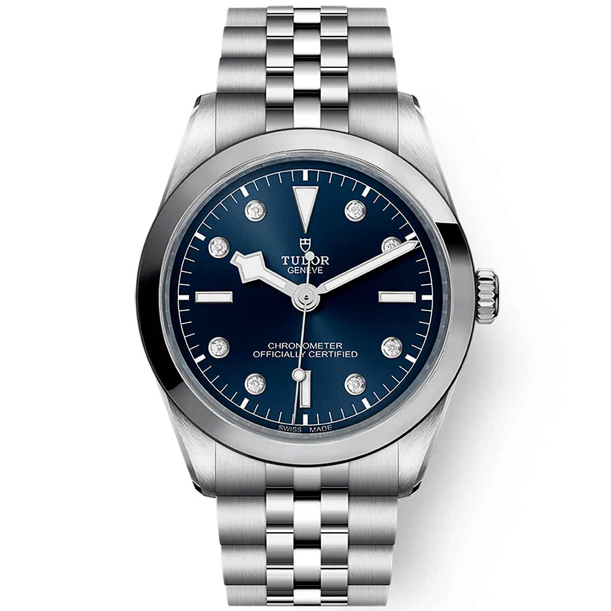 TUDOR Black Bay 36mm Blue Diamond Set Dial Bracelet Watch M79640-0005