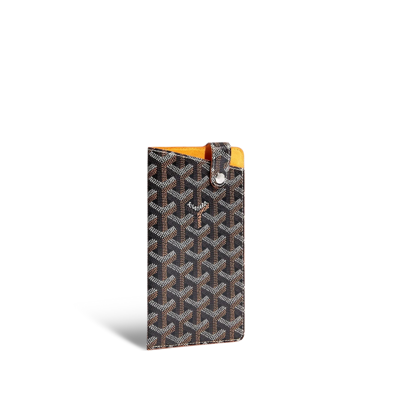Goyard Montmartre Gm Case 18 Cm Black Goyardine Canvas