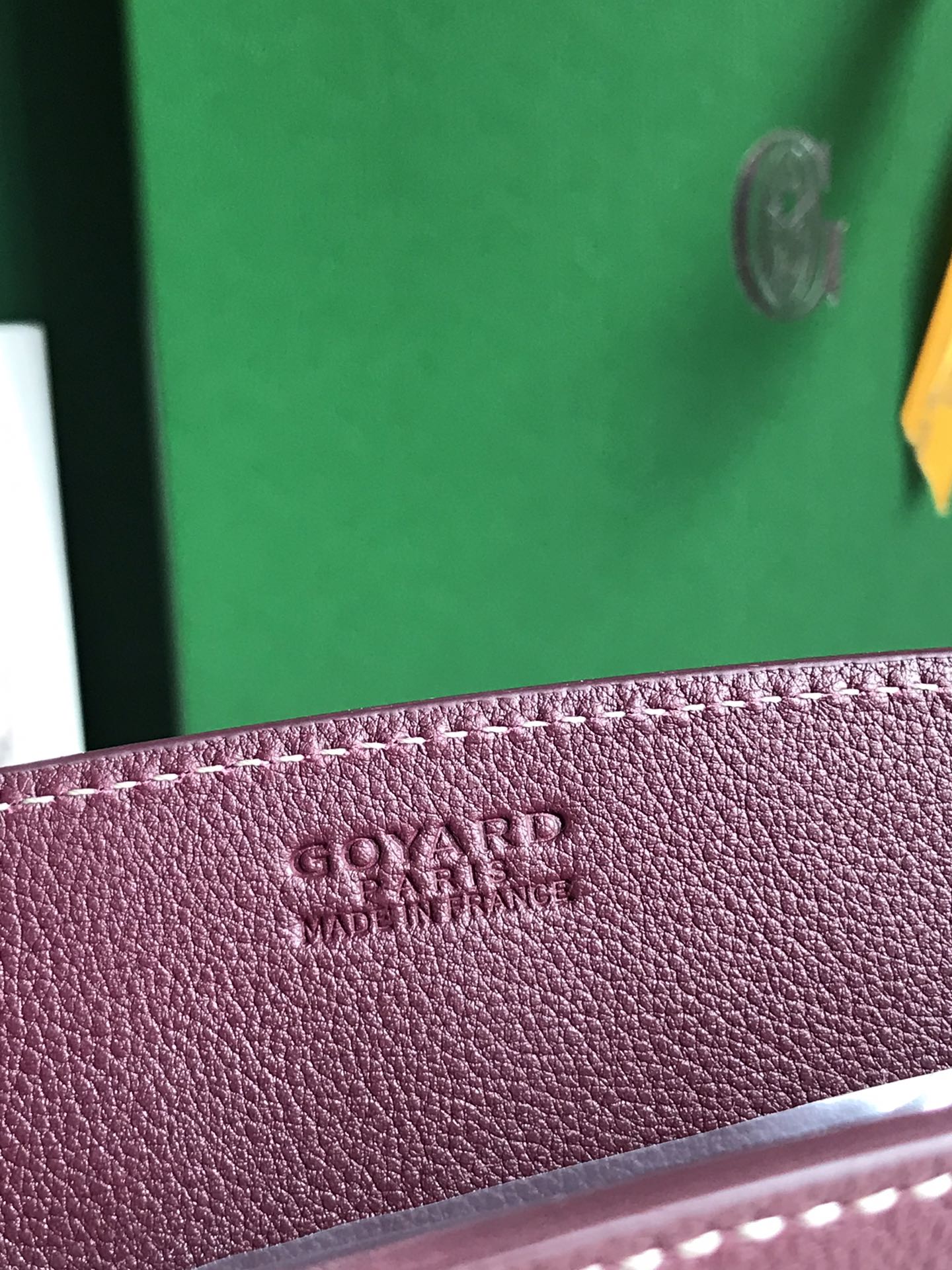 Goyard Rouette Structuré Mini Bag 21cm Wine Red Goyardine Canvas And Calfskin