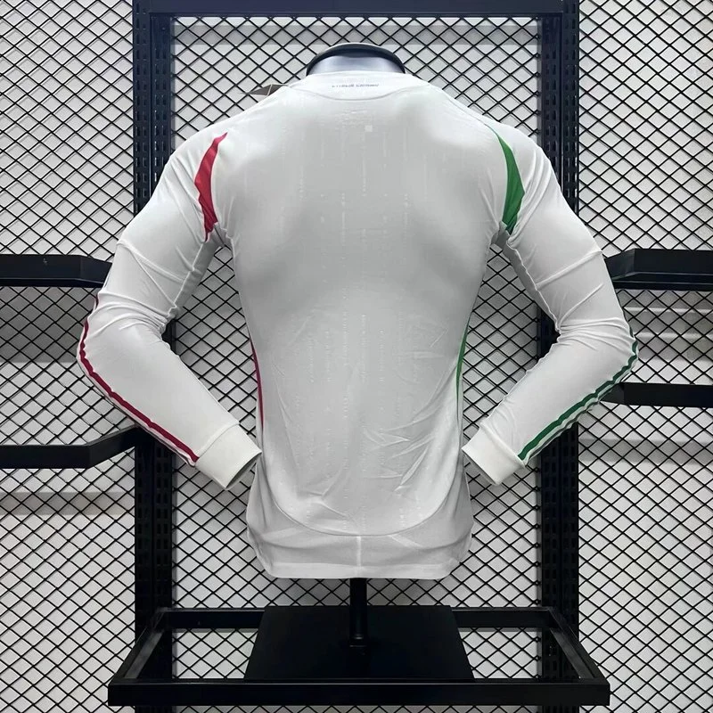 Player 2024-25 Italy Away Long sleeve Football jersey