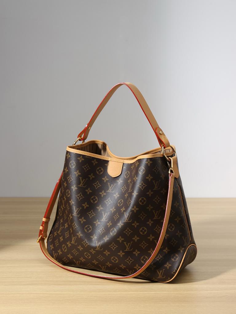 Louis Vuitton Delightful Monogram Bag Brown 40Cm M40352