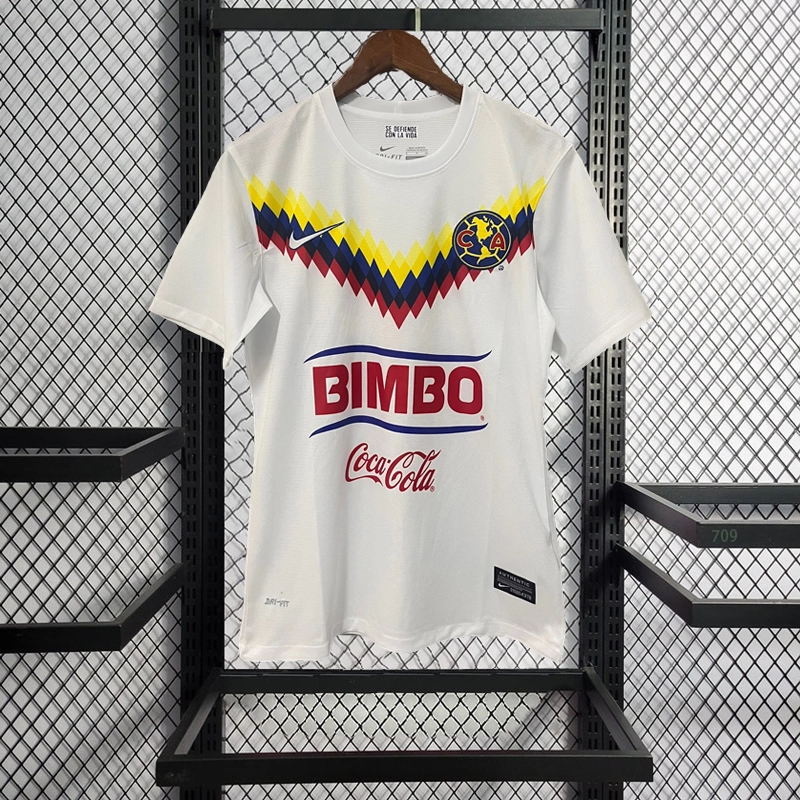 Retro 2012-13 Club America Away White Football jersey retro