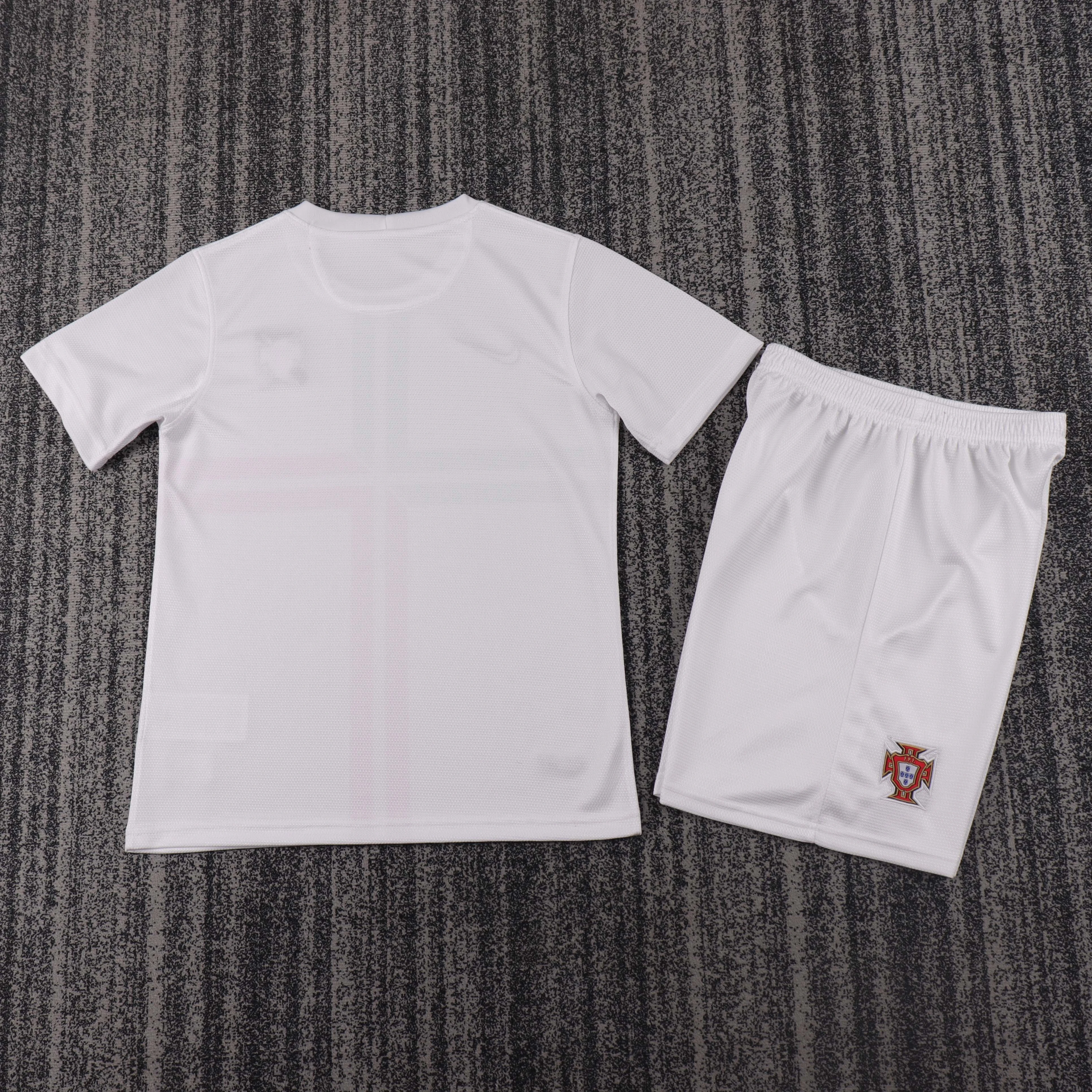 Retro Kids 2012 Kids Portugal Away Football jersey retro