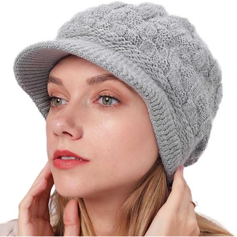 Winter Hats Knitted Beanie Hat