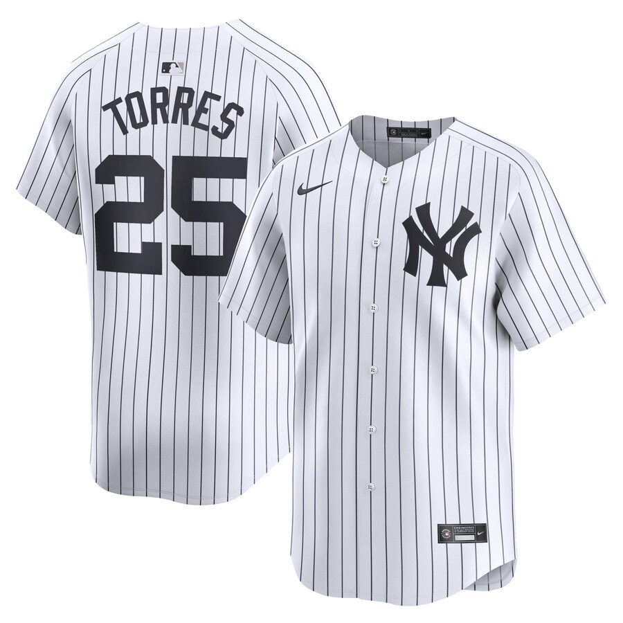 Gleyber Torres New York Yankees Home Limited Player Jersey White