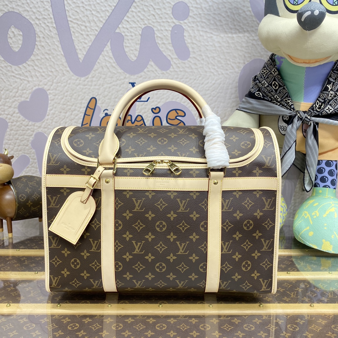 Dog Bag Monogram Canvas – Trunks and Travel – M45662