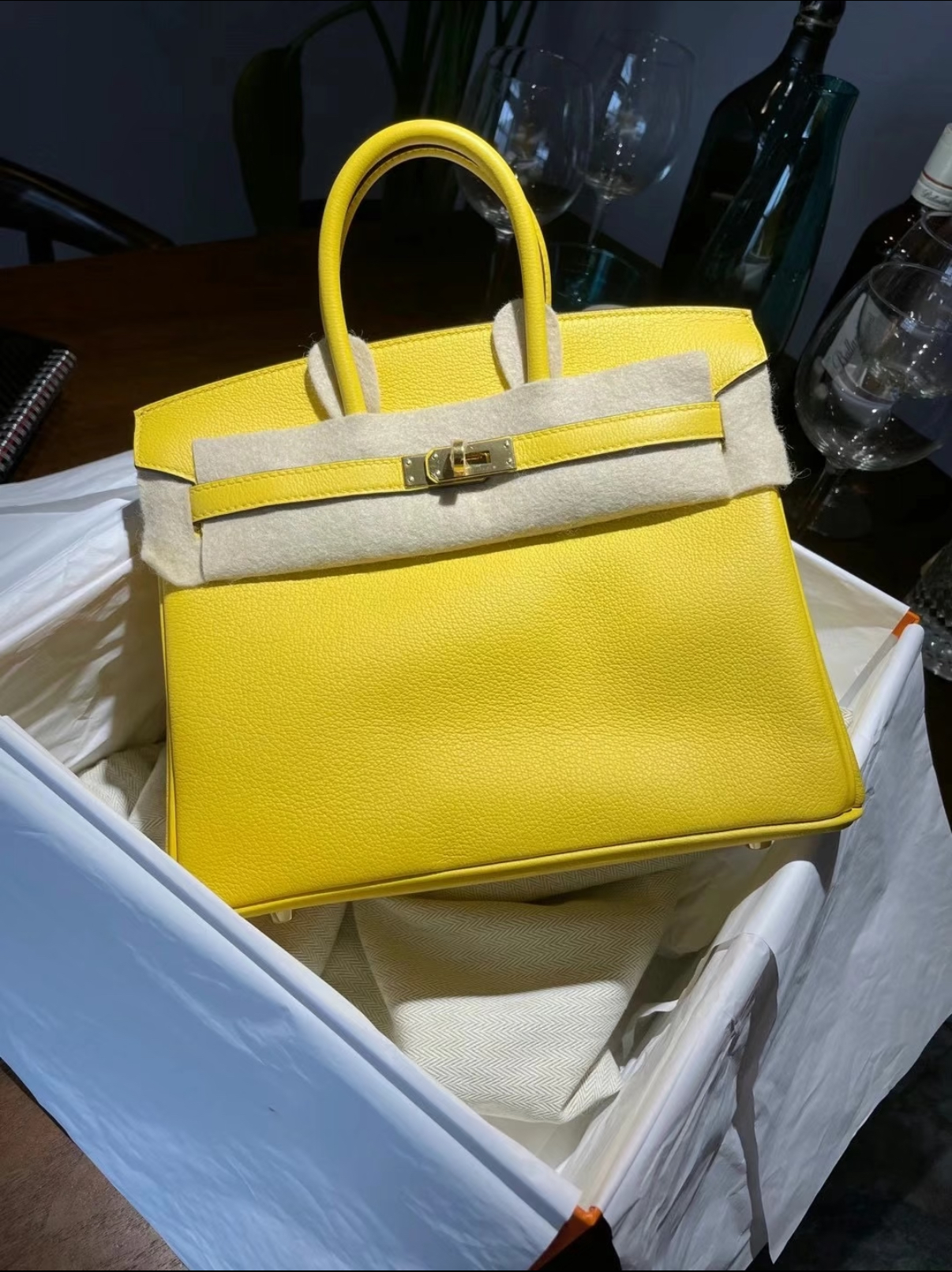 Bikrin 25-35 Naples Yellow Gold Buckle Customization