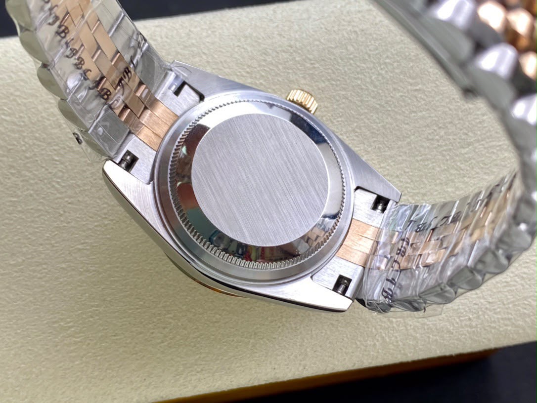 [SUPER CLONE] Rolex Datejust 31mm Palm Motif Silver Dial 126233