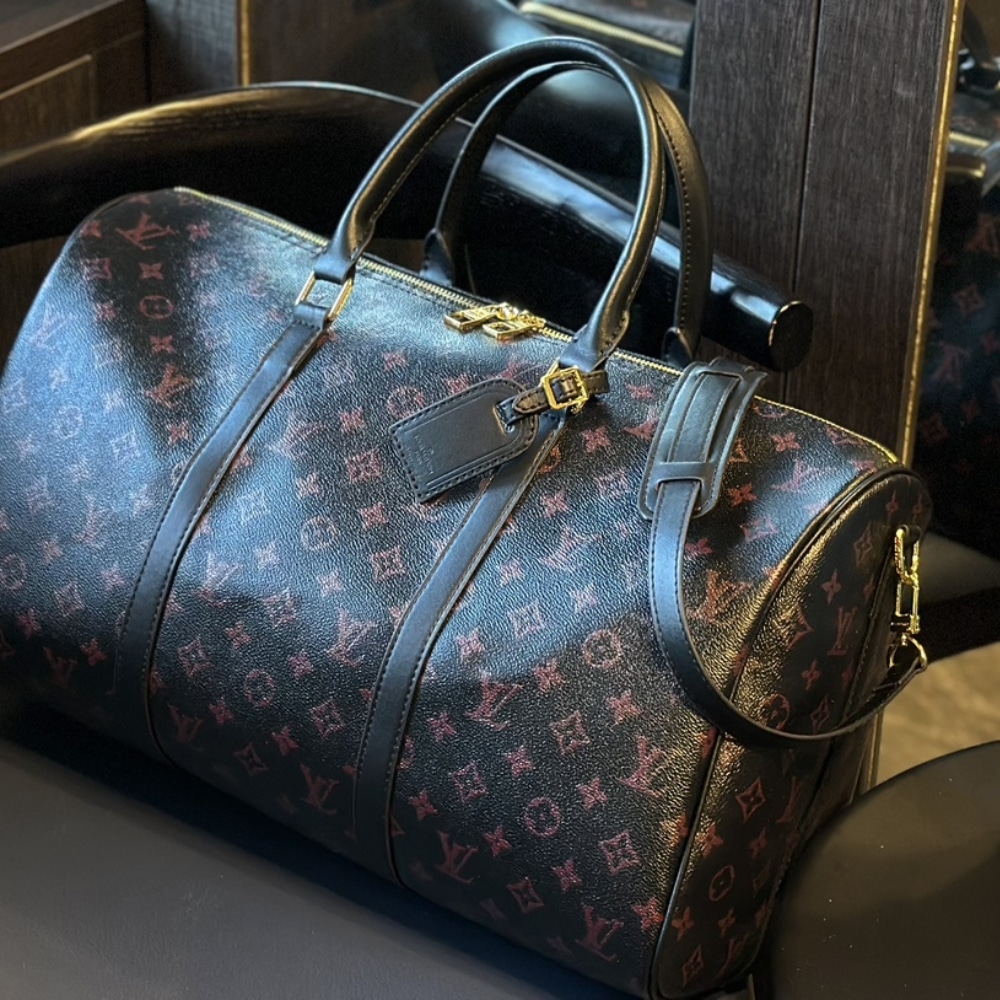 Louis Vuitton Keepall Bandoulière 45 Monogram Tomette Coated Canvas 45cm M12441