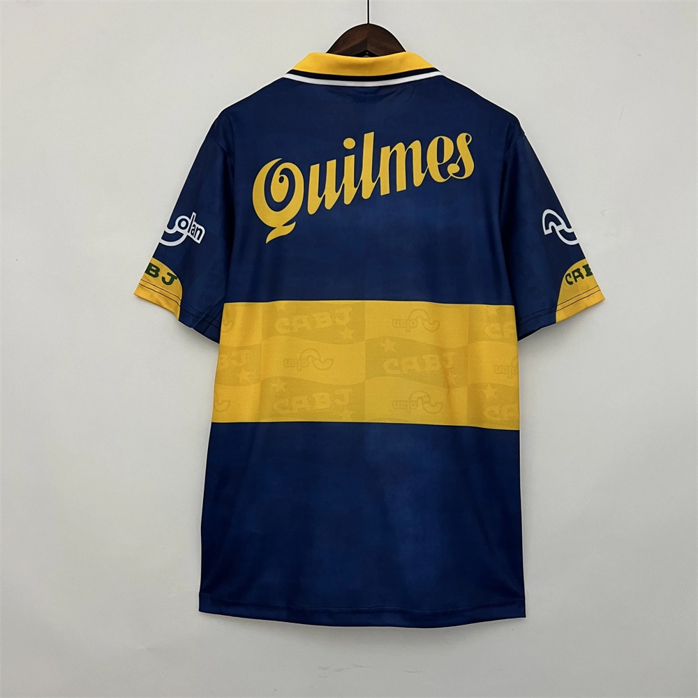 Retro 1995-96 Boca Juniors home Football jersey Retro