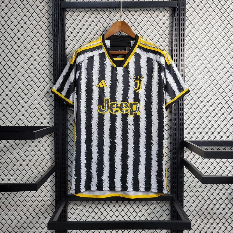 2023-24 Juventus Home  CHIESA VLAHOVIC POGBA KOSTIC Football jersey