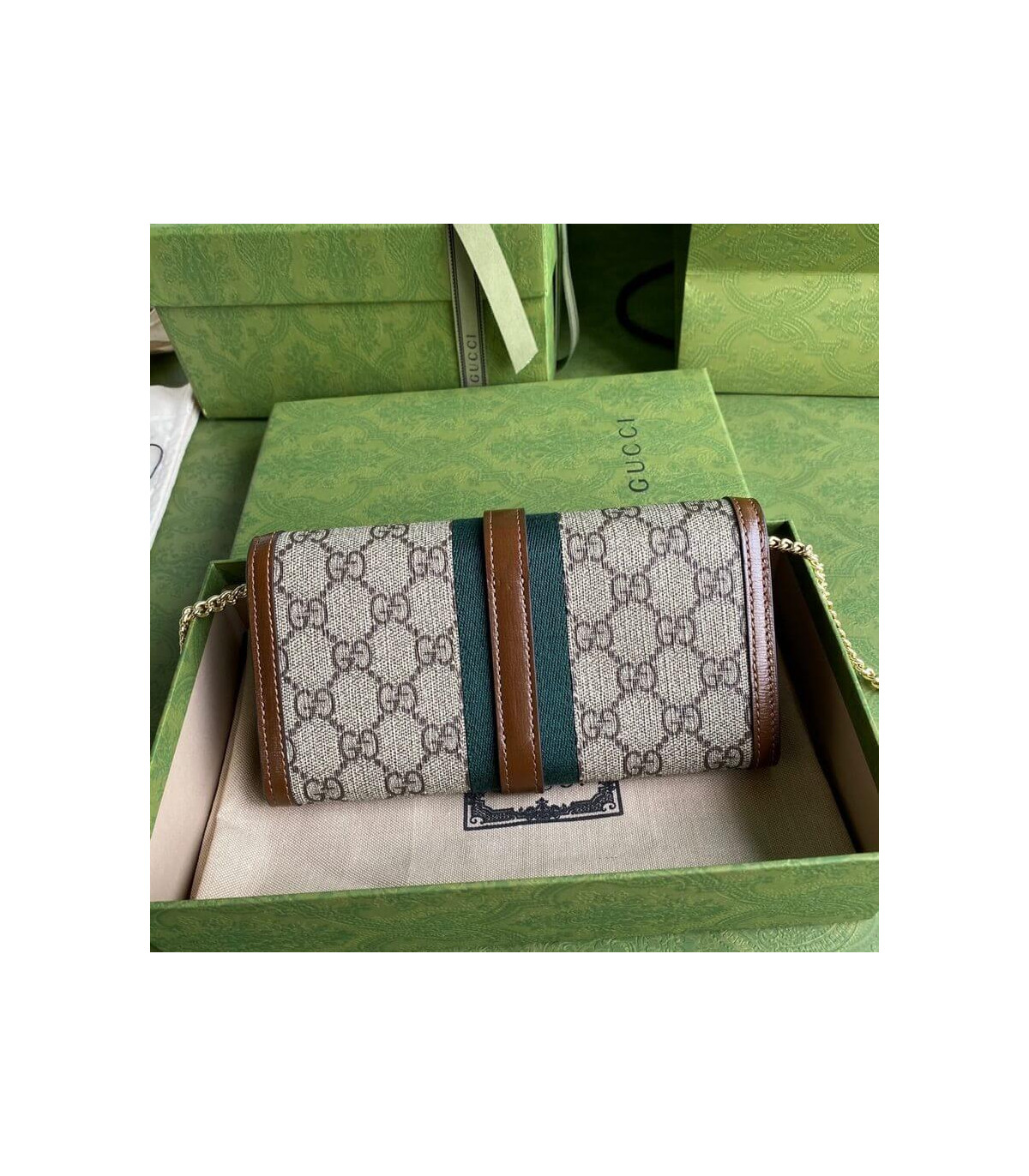 Gucci Jackie 1961 Chain Wallet 19cm