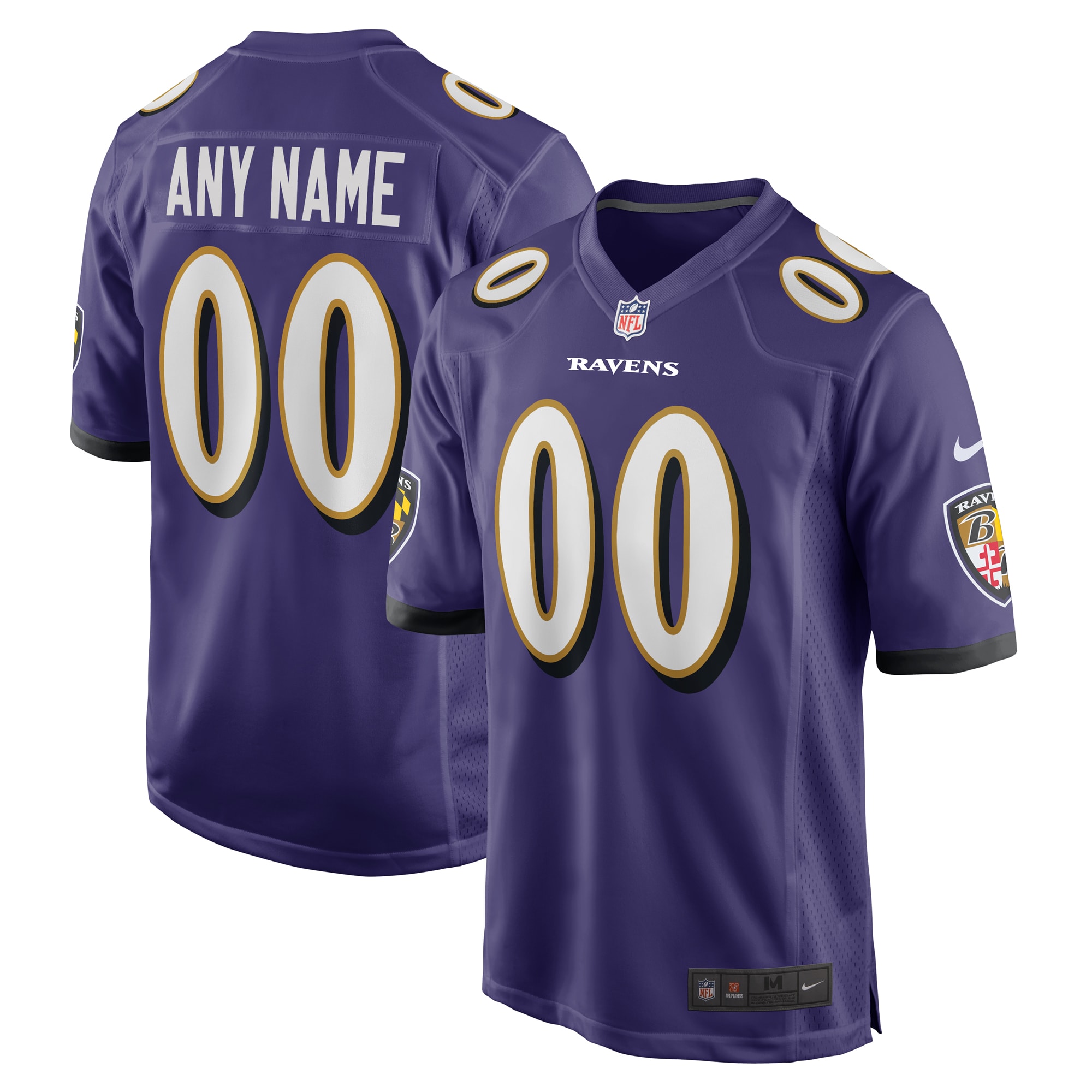 Custom Baltimore Ravens Jersey