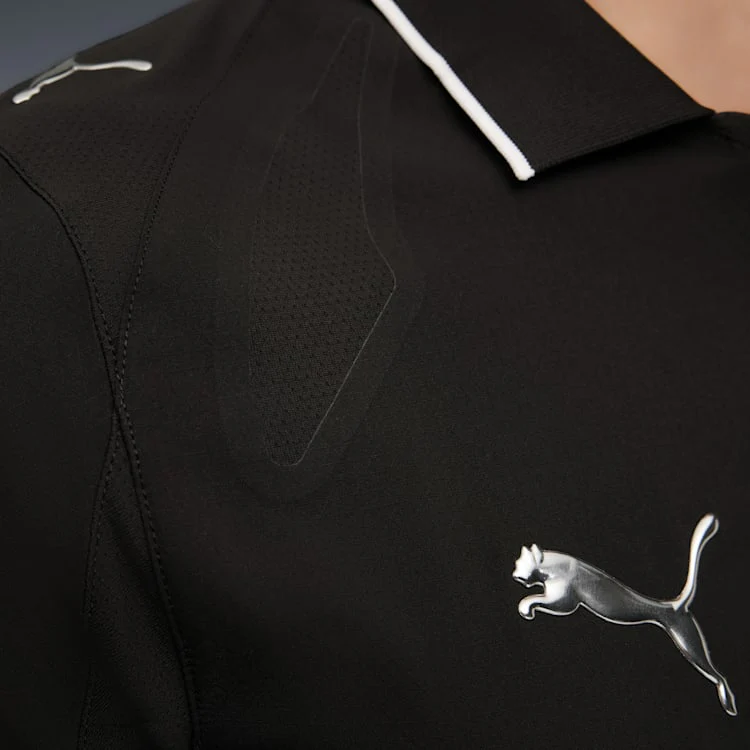 Puma Manchester City Authentic Erling Haaland Away Jersey w/ Champions League Patches 25/26 (Puma Black)