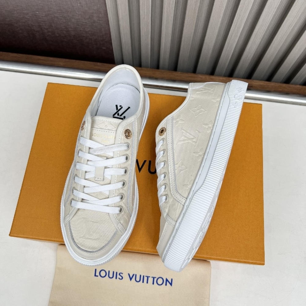 Louis Vuitton Lv Lagoon Sneaker Beige 1Ahoqr