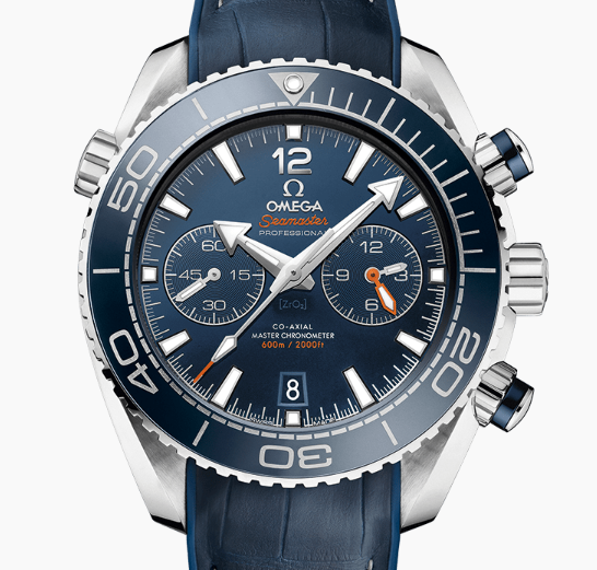 Omega Seamaster Planet Ocean 600M 45.5mm Blue Dial Stainless Steel Strap 215.33.46.51.03.001