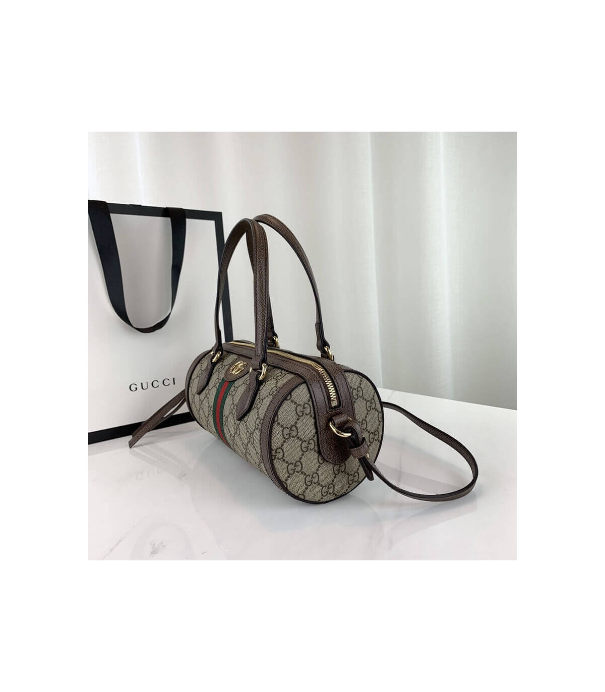 Gucci Ophidia GG Small Boston Bag