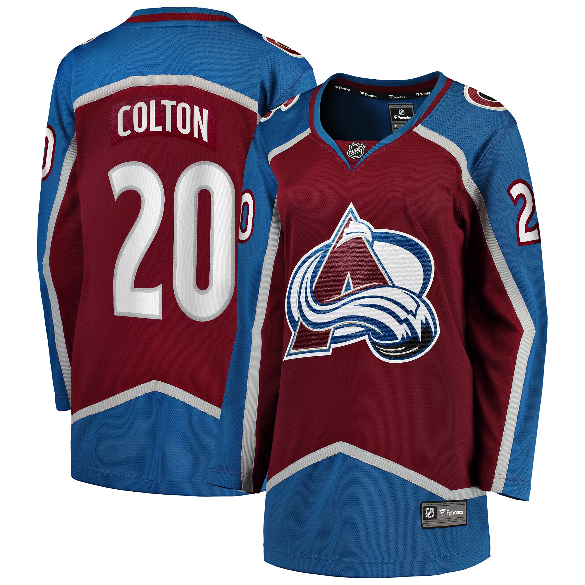 Ross Colton Colorado Avalanche Fanatics Women’s Home Breakaway Player Jersey – Maroon