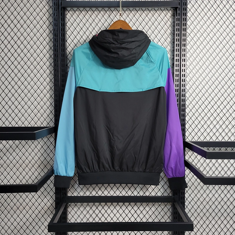 Windbreaker PSG Black Blue Purple