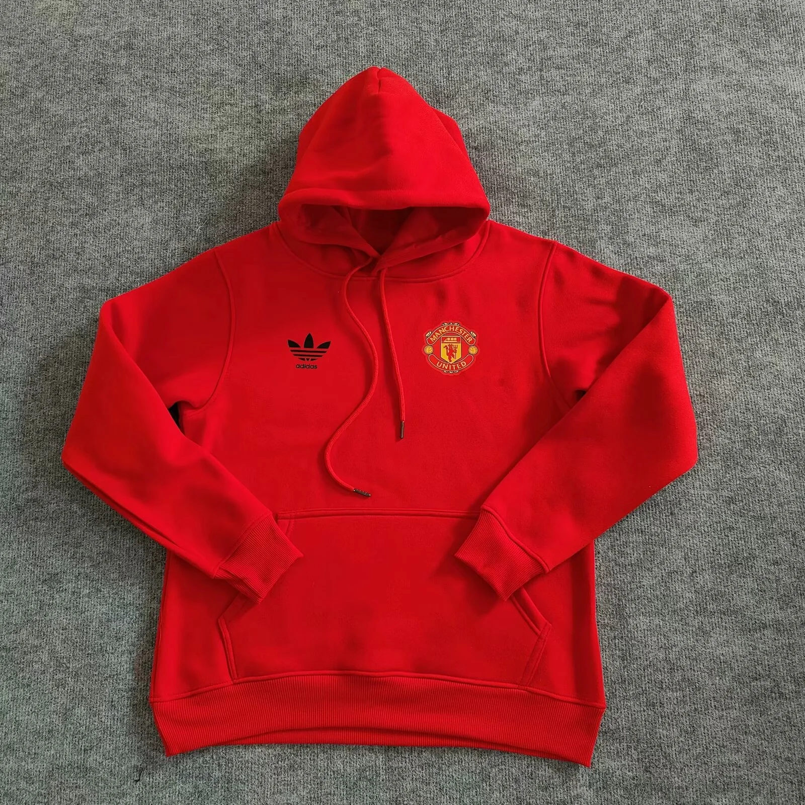 2024/25 Manchester United red casual sweater.
