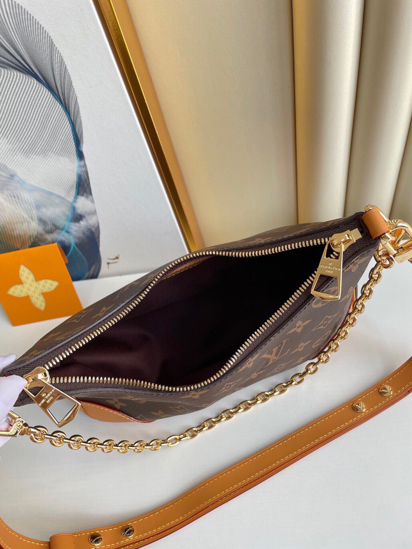 Louis Vuitton Lv Boulogne Monogram Canvas Beige M45832 29cm/ 11.8in