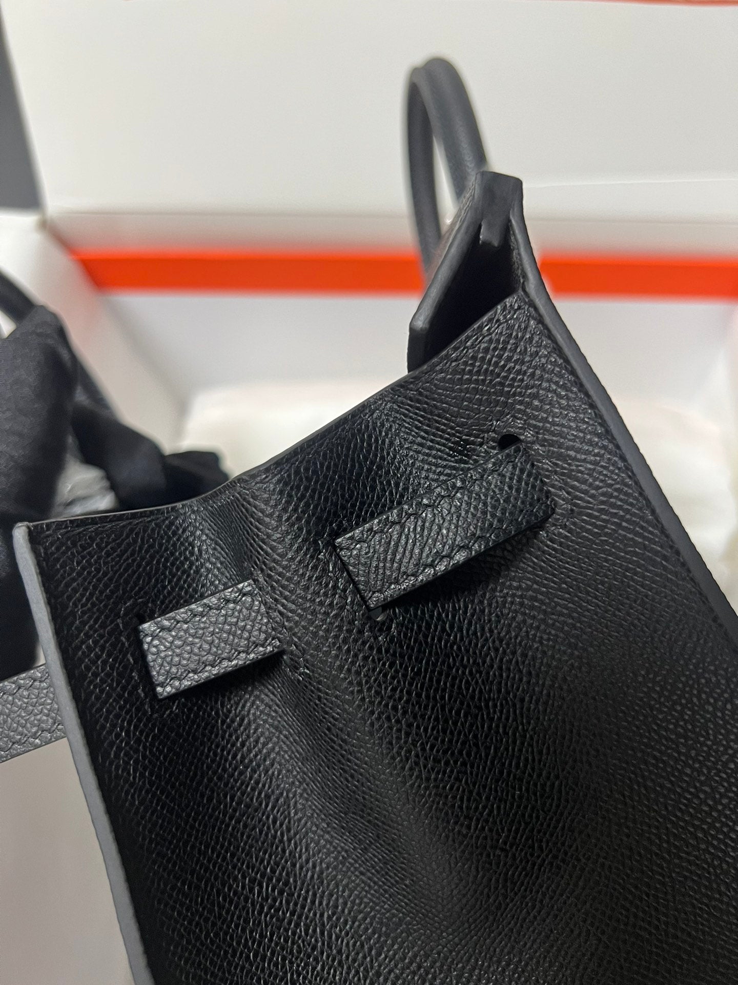 Hermes Birkin Sellier Black Epsom Leather Gold Hardware