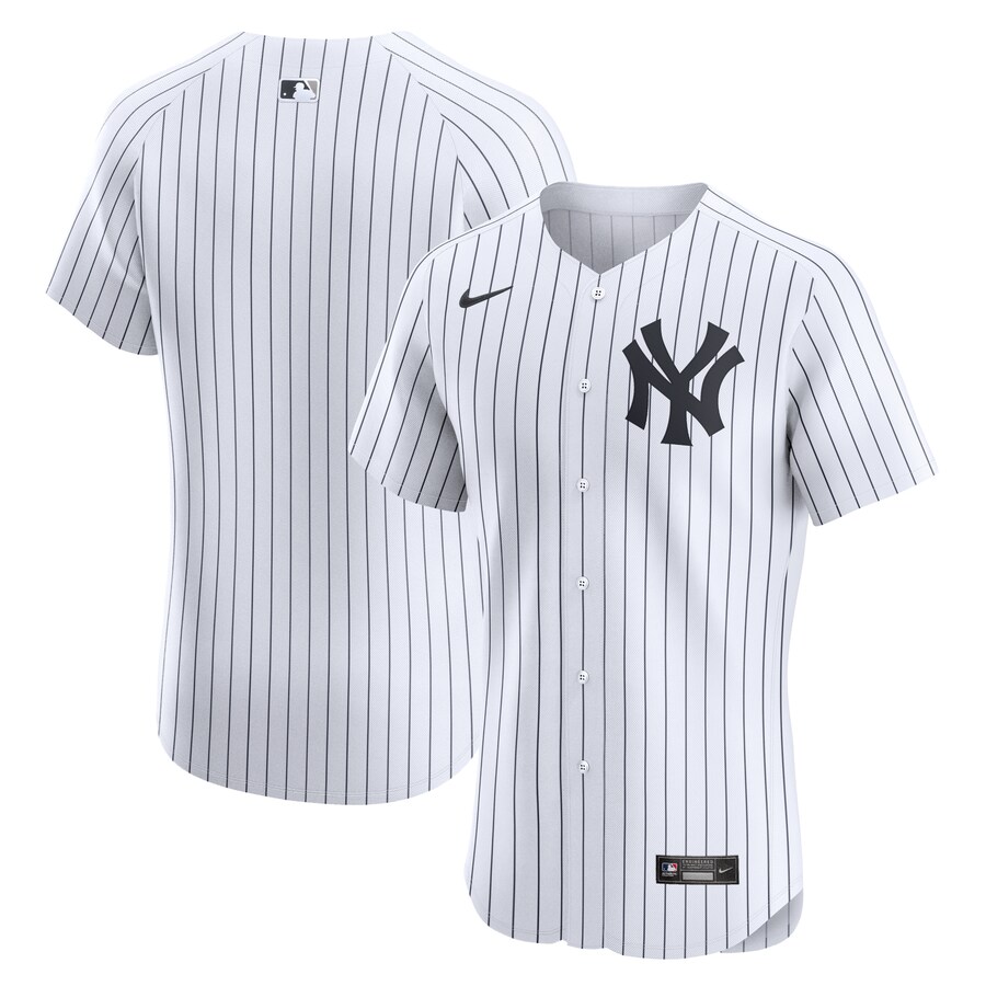 New York Yankees Home Elite Jersey White