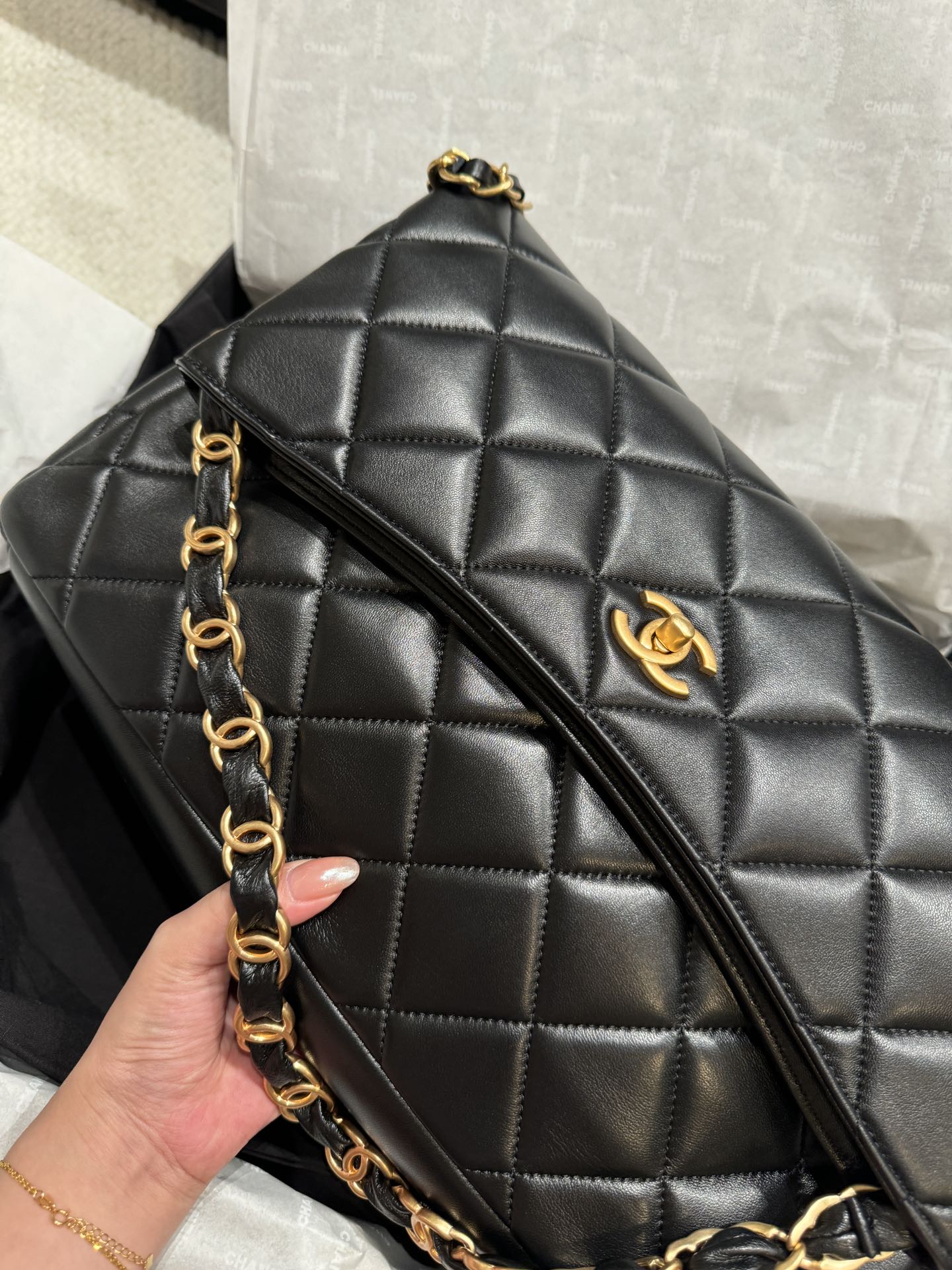 24P folding hobo underarm bag